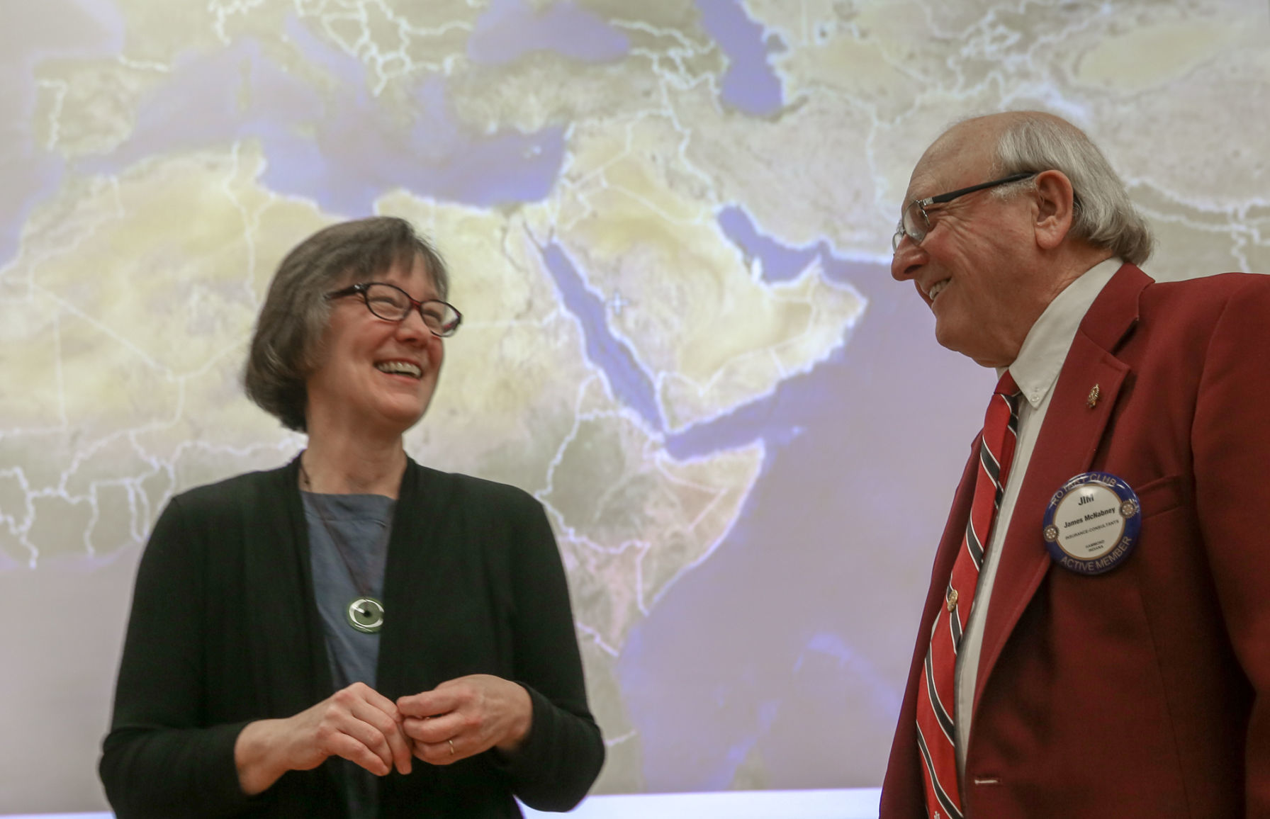 Whiting native Susan Duncan talks about her experiences in Saudi Arabia.